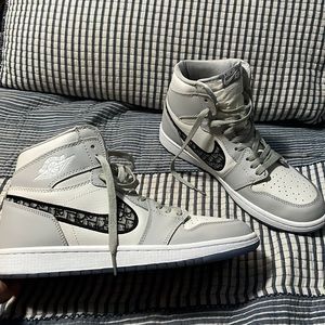 Authentic Dior Jordan’s size 10 mens